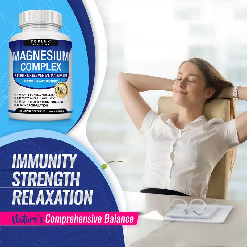 Toplux 8-in-1 Magnesium Complex