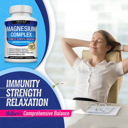 Toplux 8-in-1 Magnesium Complex