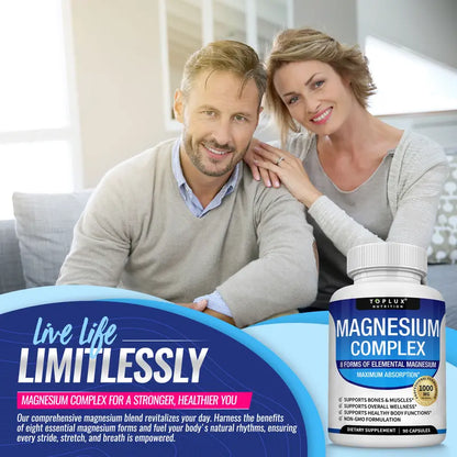 Toplux 8-in-1 Magnesium Complex
