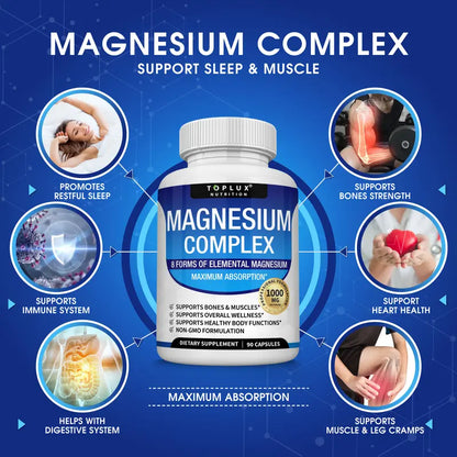 Toplux 8-in-1 Magnesium Complex